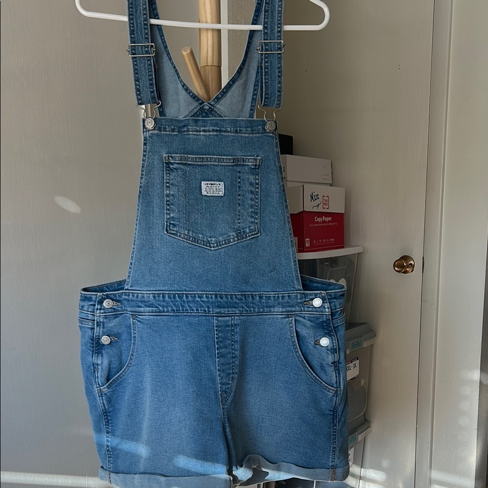 Levi's Blue Denim Women's Overalls